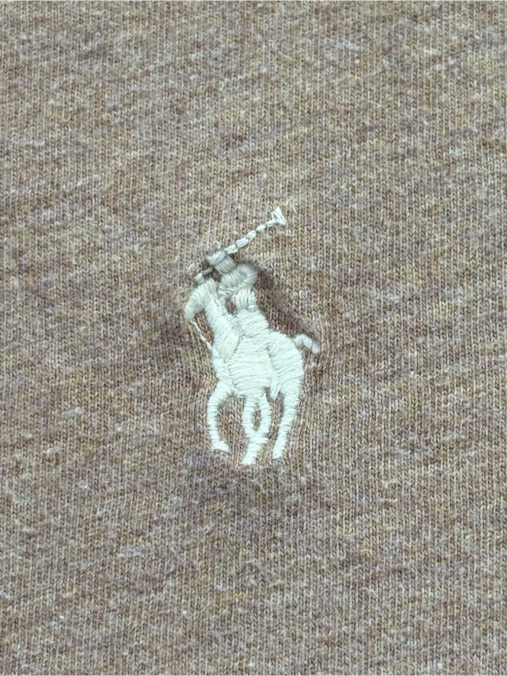 Polo by Ralph Lauren Tan Crewneck Long-Sleeve Tee - Men’s XXL